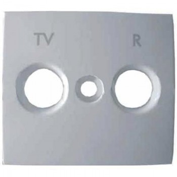 Лицевая панель для розетки TV-R белая legrand серии Valena